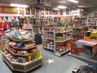 Iowa County, Wisconsin Fireworks Store